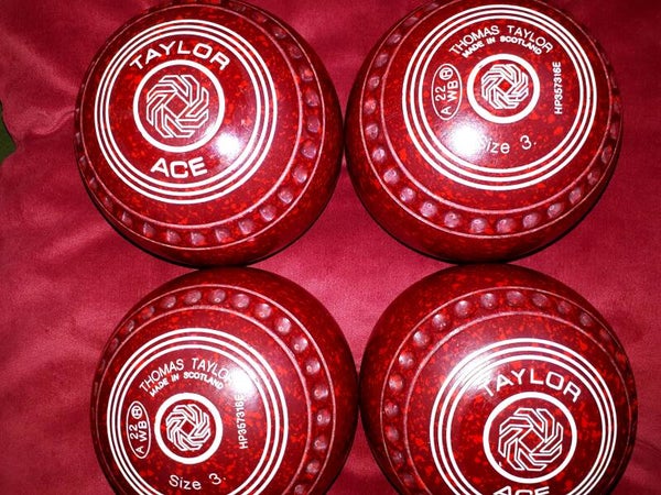 Taylor Ace bowls -- Size 3