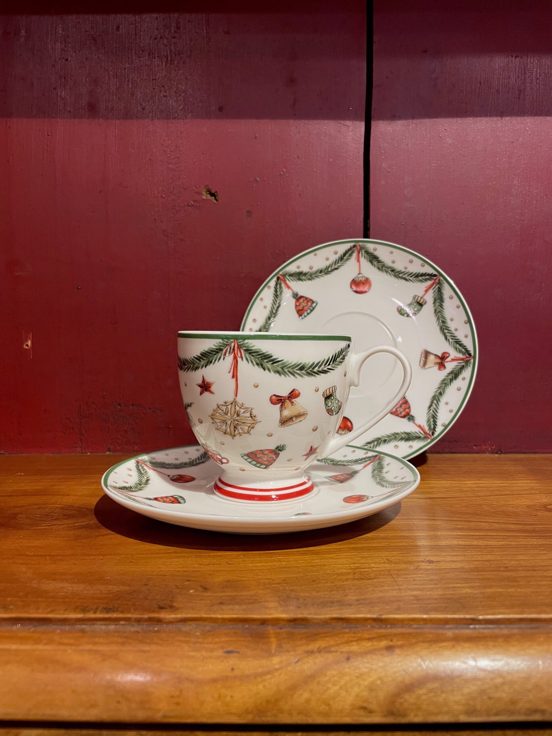 Tasse a thé de Noël