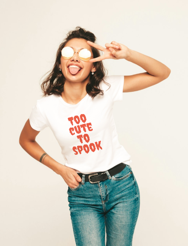 Too Cute To Spook Tee Shirt