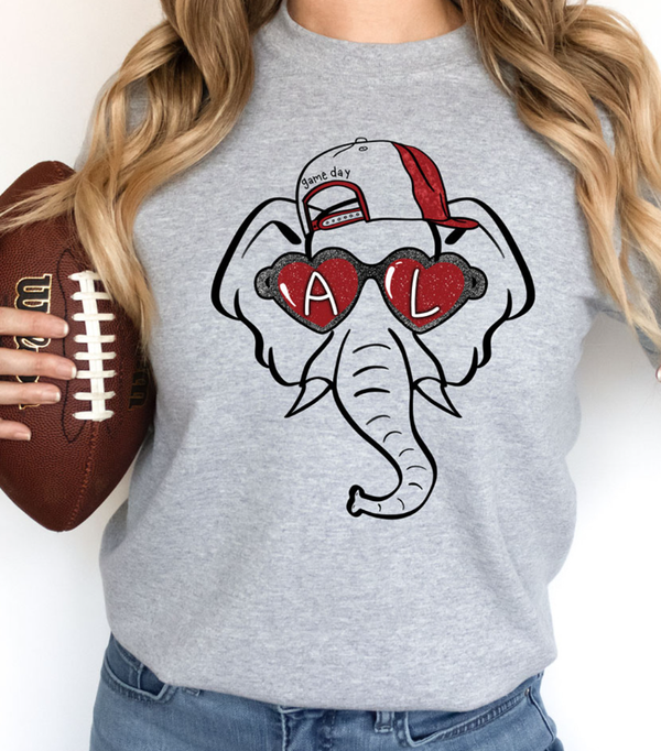 Alabama Game Day Crimson Tide Elephant Sweatshirt