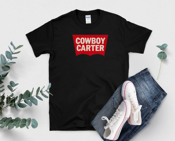 Cowboy carter Tee (Red)