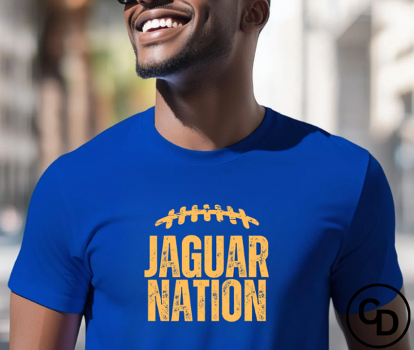 Jaguar Nation (Gold Ink) Tee