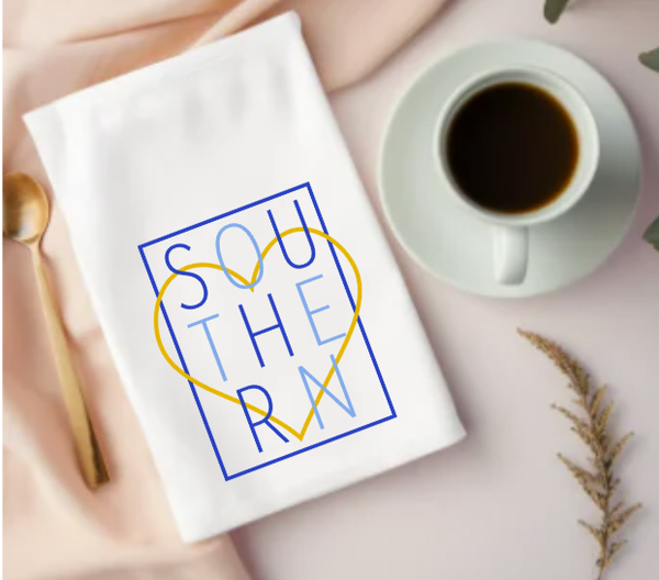 Southern Heart Kitchen Dish Towel (2)