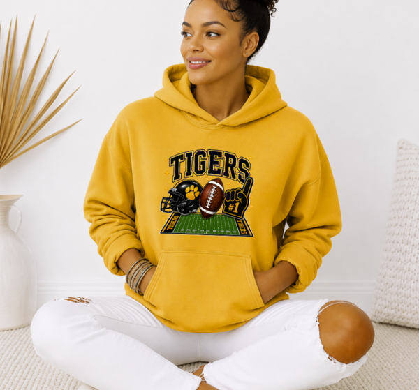 Tigers Love That Football Hoodie