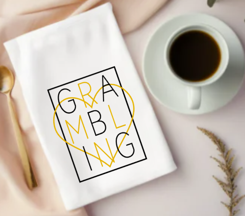 Grambling Heart Kitchen Dish Towels (2)