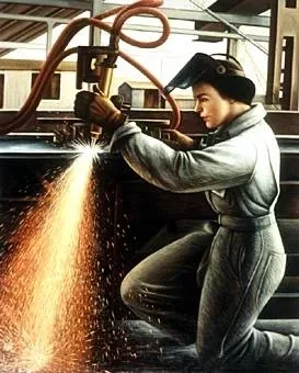 Rosie the Riveter / Vrouwen | WW2 Info over Signal Corps, Voertuig ...