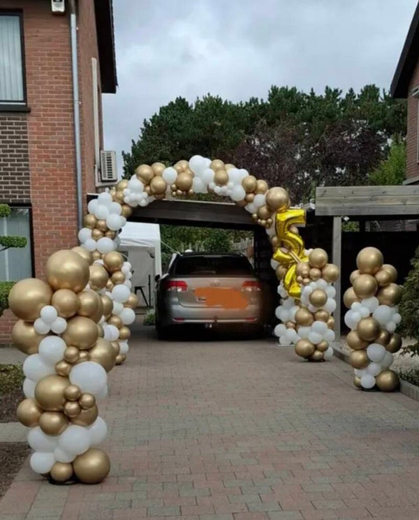 Pakket jubileum buitenversiering