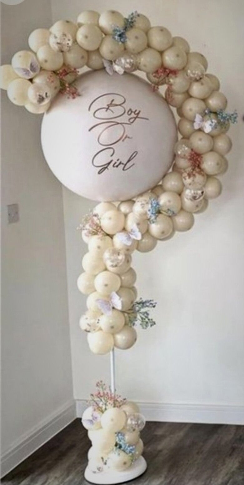 Vraagteken in lentestijl