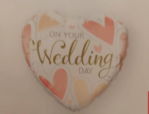 Folieballon huwelijk