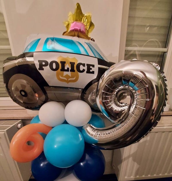 Tafelstuk politiewagen