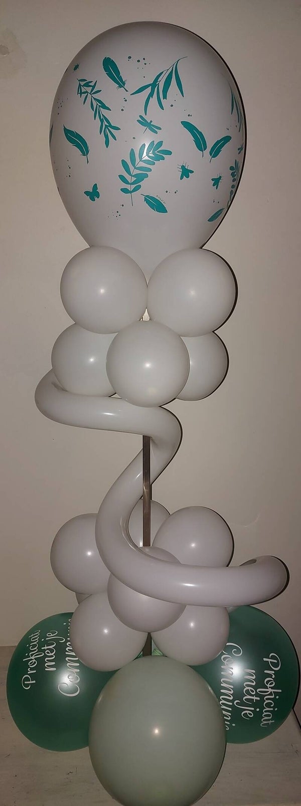 Tafelstuk "communie " print natuur