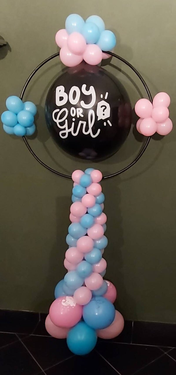 Boy or girl in cirkel