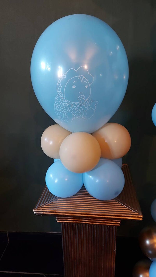 Tafelstukje in clear bubbel