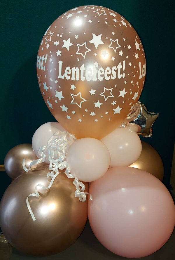 Tafelstuk lentefeest met sterren