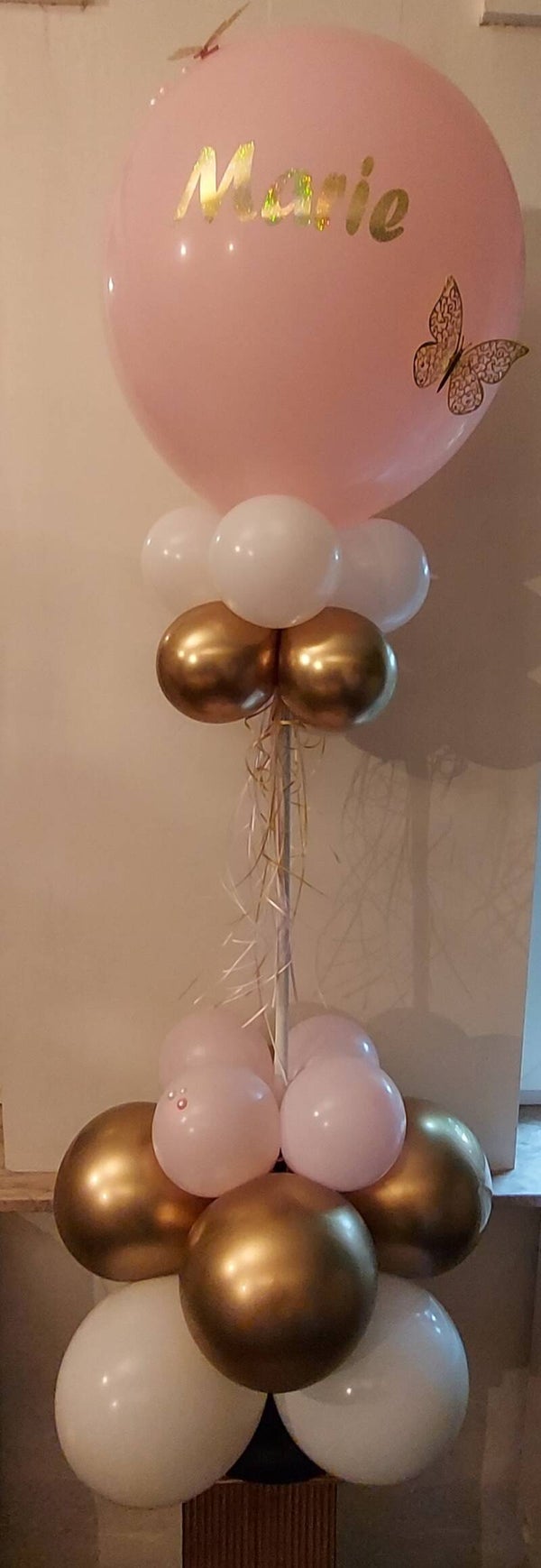 Tafelstukje met vlinders