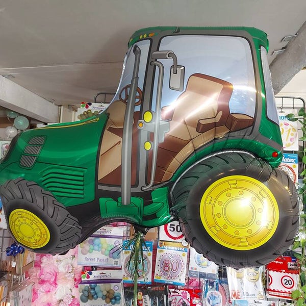 Tractor gevuld met helium