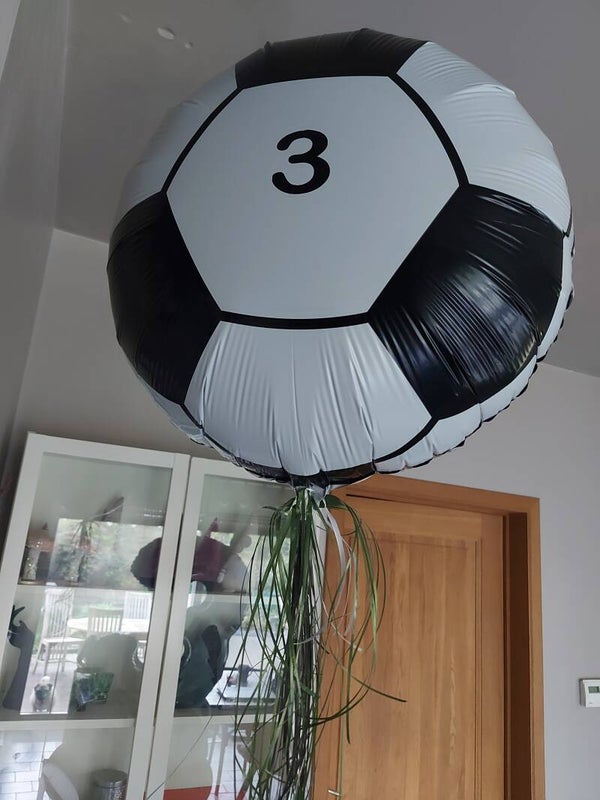 Helium folieballon voetbal