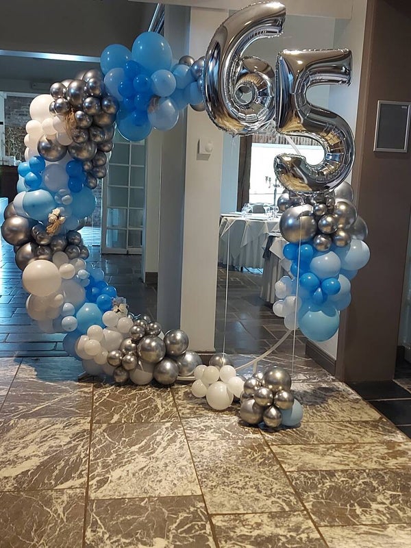 Backdrop met cijfer