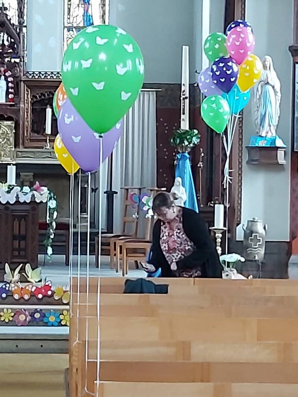 Heliumballonnen met vlindermotief