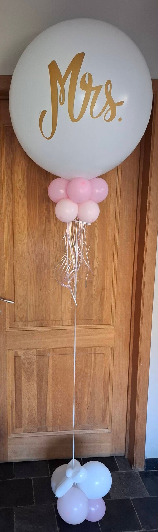 Pakket Mrs-Mr heliumballonnen