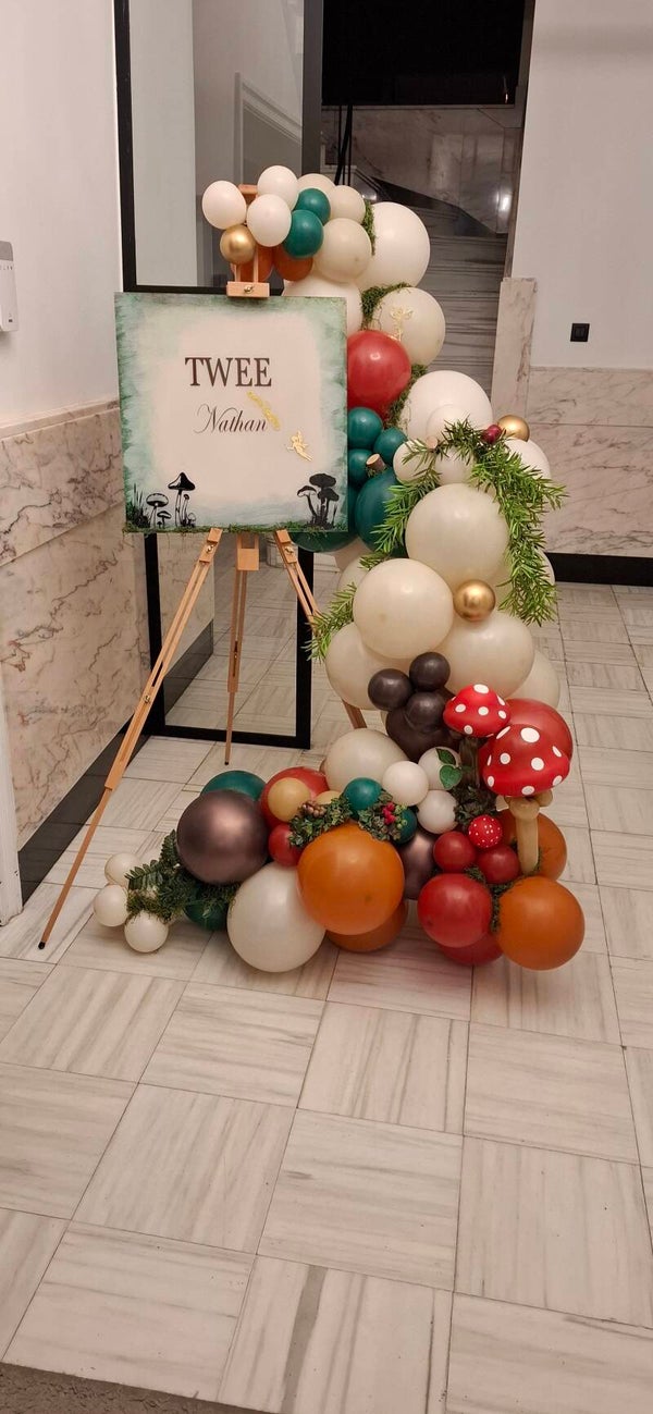 Welkomstbord in thema" sprookjesbos"