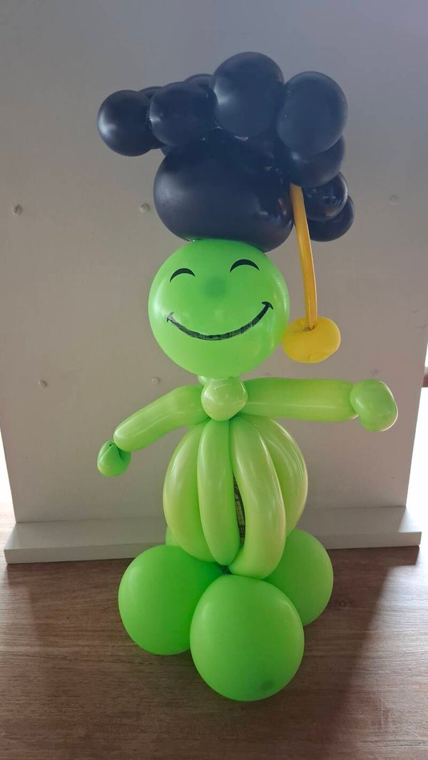 Geldballon congradulationsventje