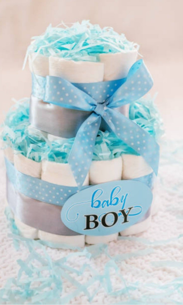 Pampertaart babyboy