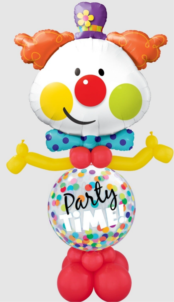 Tafelstukje schattige clown