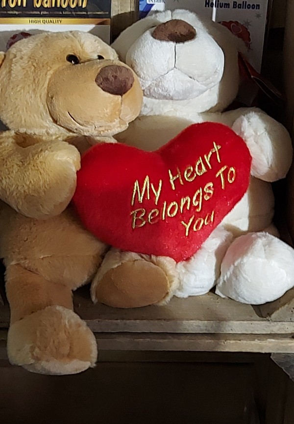 Koppel beren " my heart belongs te you"
