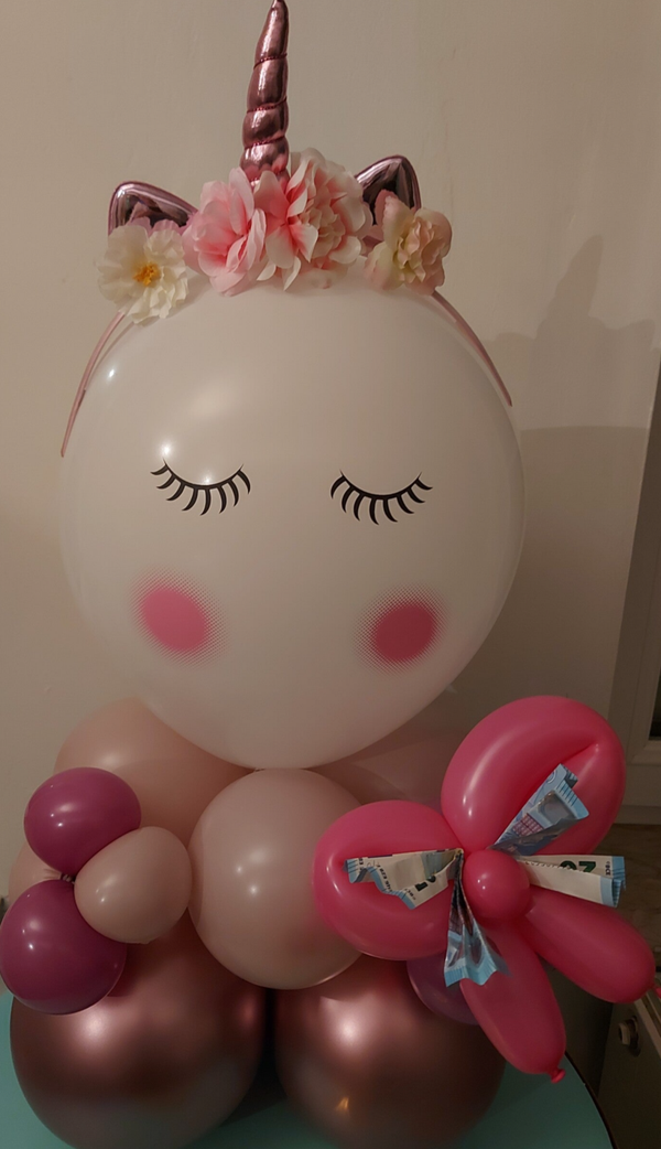 Cadeauballon unicorn