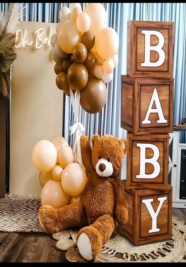 Beer met luchtballon