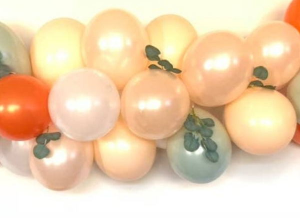 Oranje tinten slinger