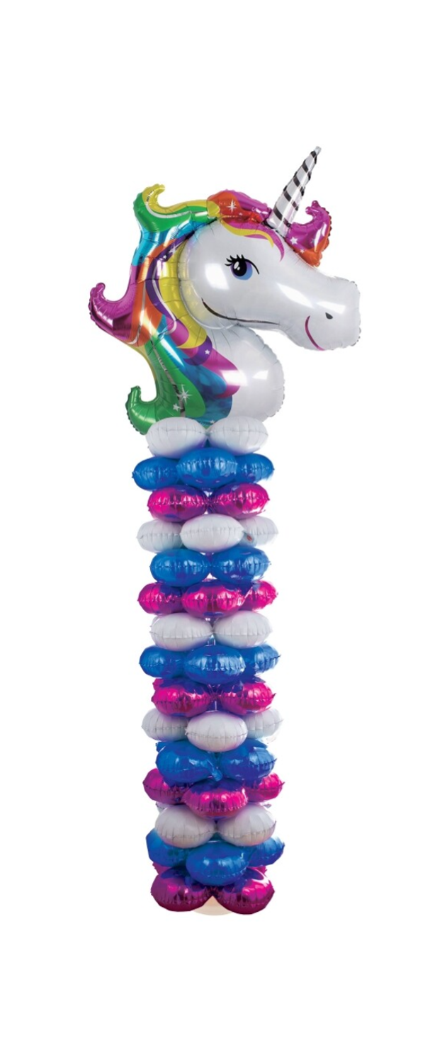Pilaar folieballon unicorn