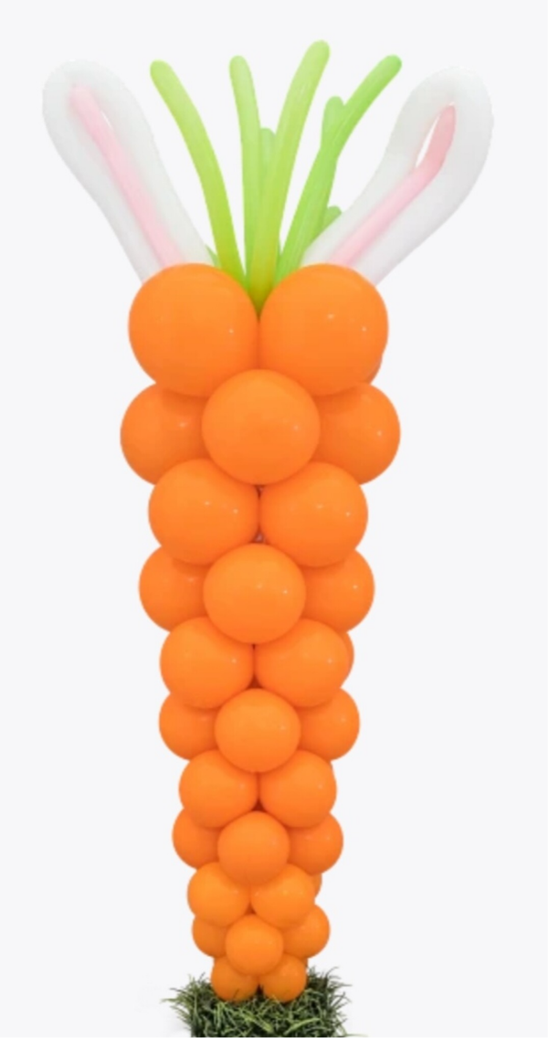 Paashaas in wortelstyle