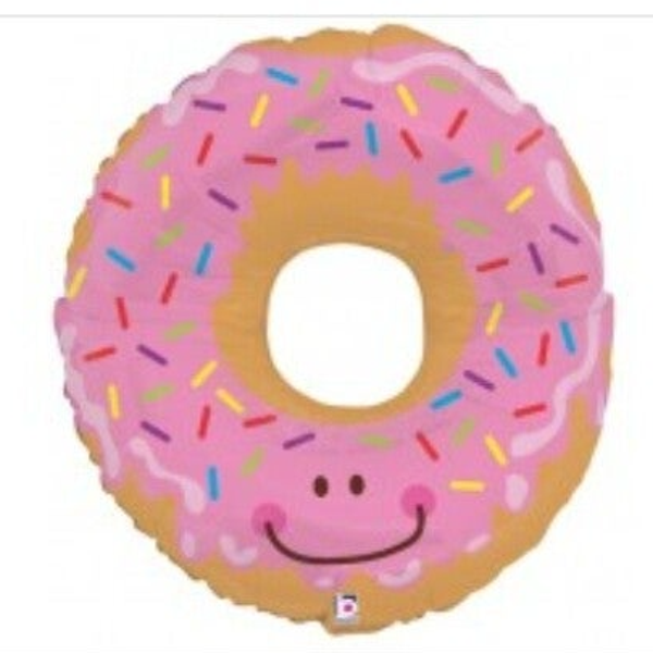Donut roze smiley
