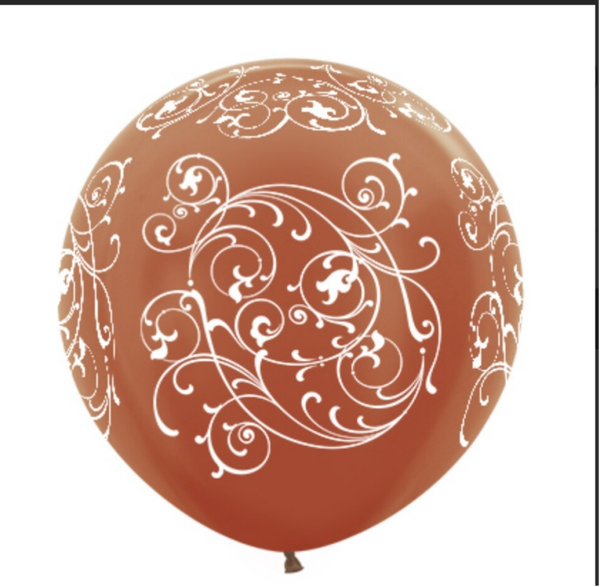 Topballon communie/huwelijk tekening