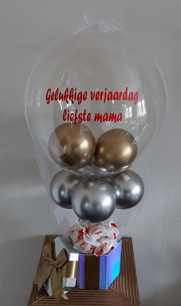 Snoepdoosje met bubbel