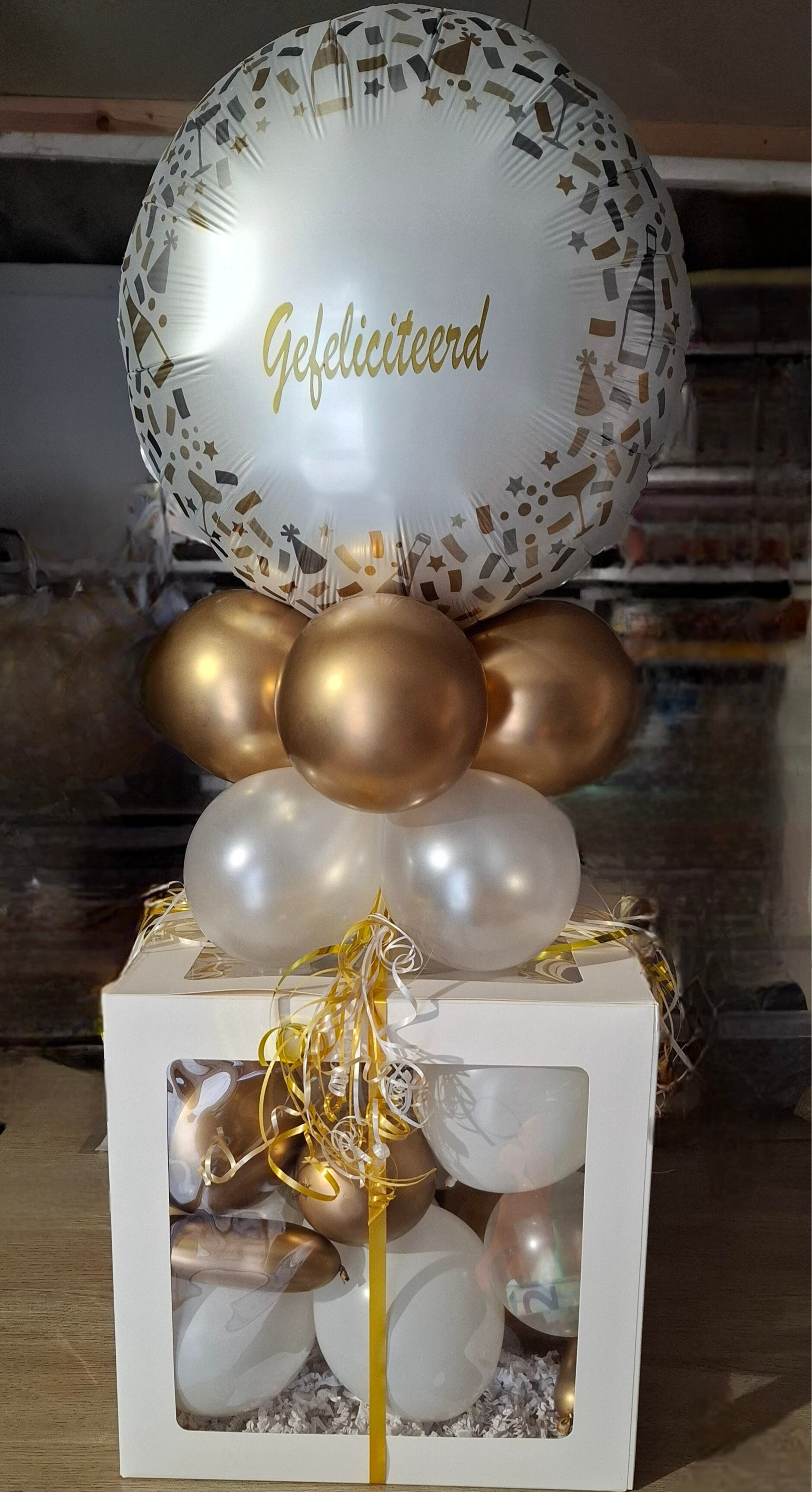 Cadeaubox "Gefeliciteerd "