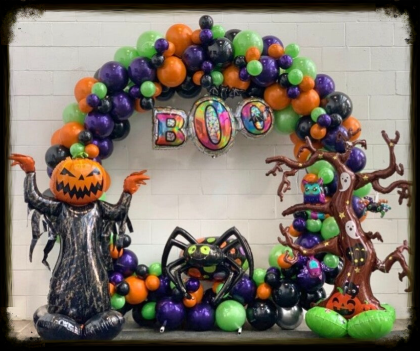 Halloween ballonboog