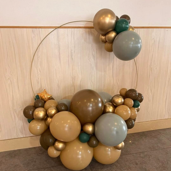 Hoepel organic met naam of cijfer