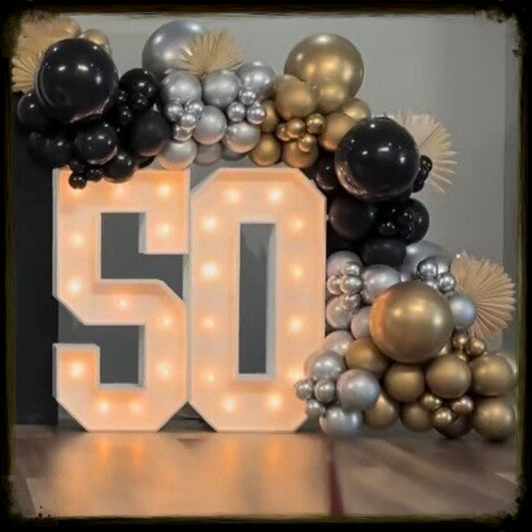 Lichtletters 50 met slinger