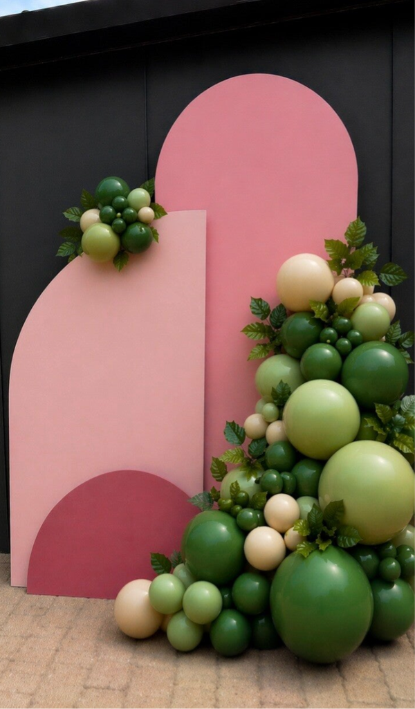 Backdrop met ballonnen