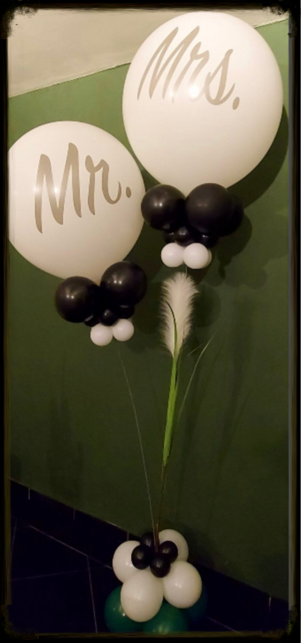 Huwelijksboom Mrs-Mr pampas