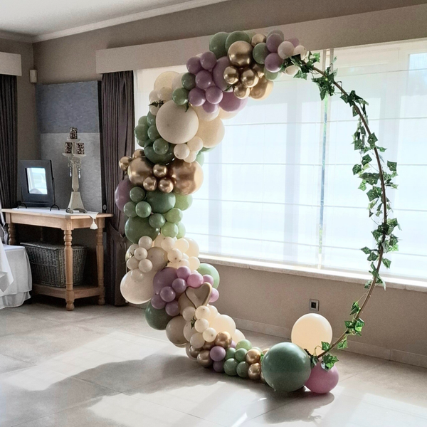 Cirkel eucaliptus- dusk lavendel -goud- zandkleur