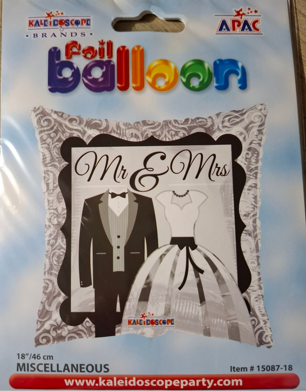 Mr&Mrs folieballon