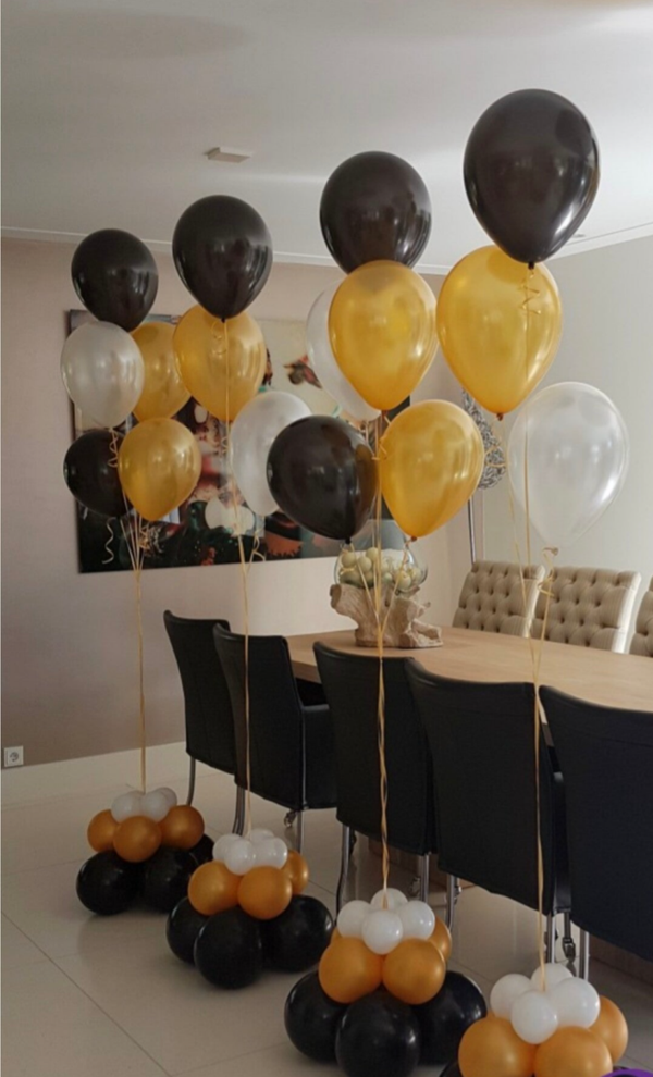 Vloermodel heliumtros met ballonvoetje