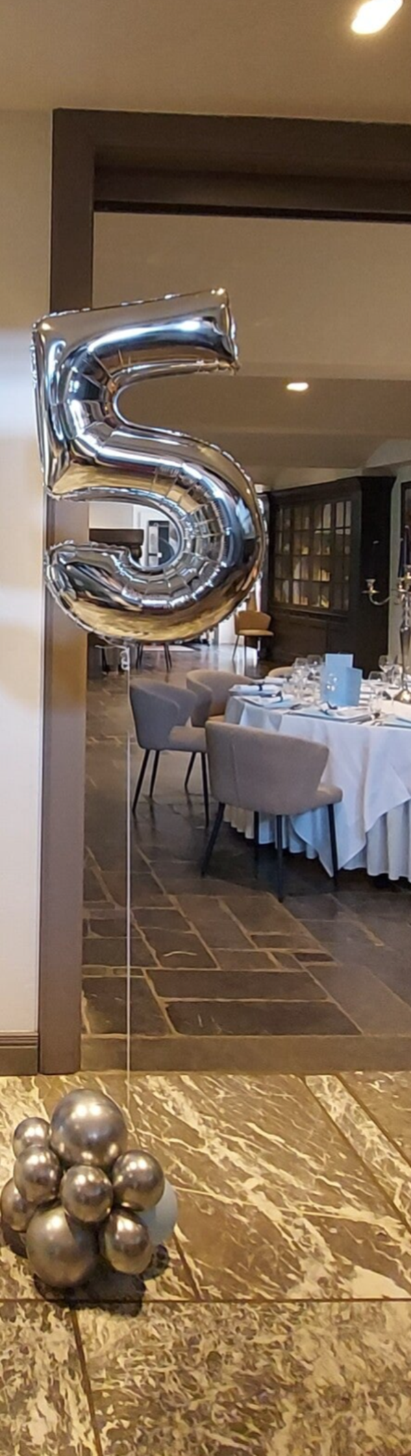 Heliumcijfer aan ballontrosje