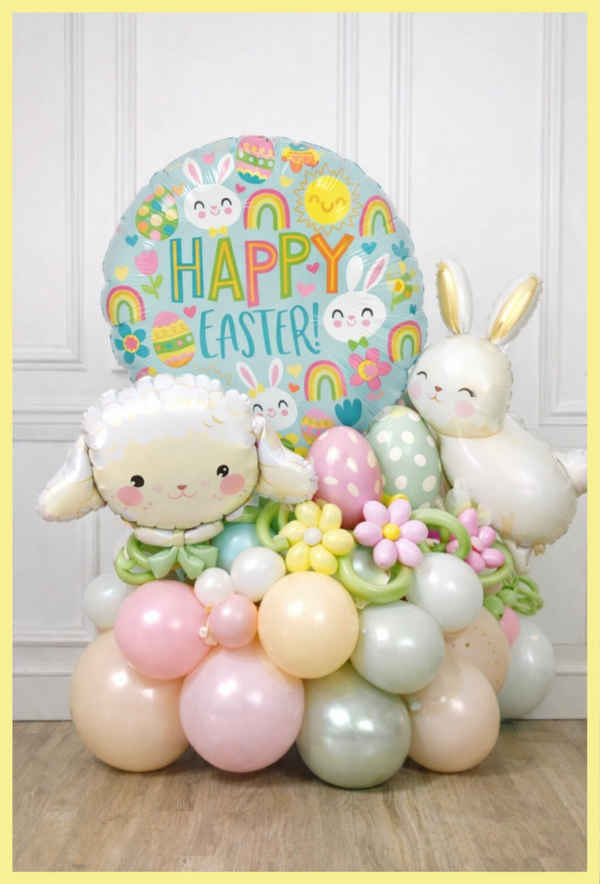 Happy Easter ballonblok