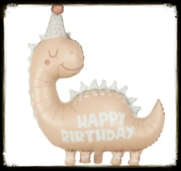 Zachte dino "Happy Birthday "