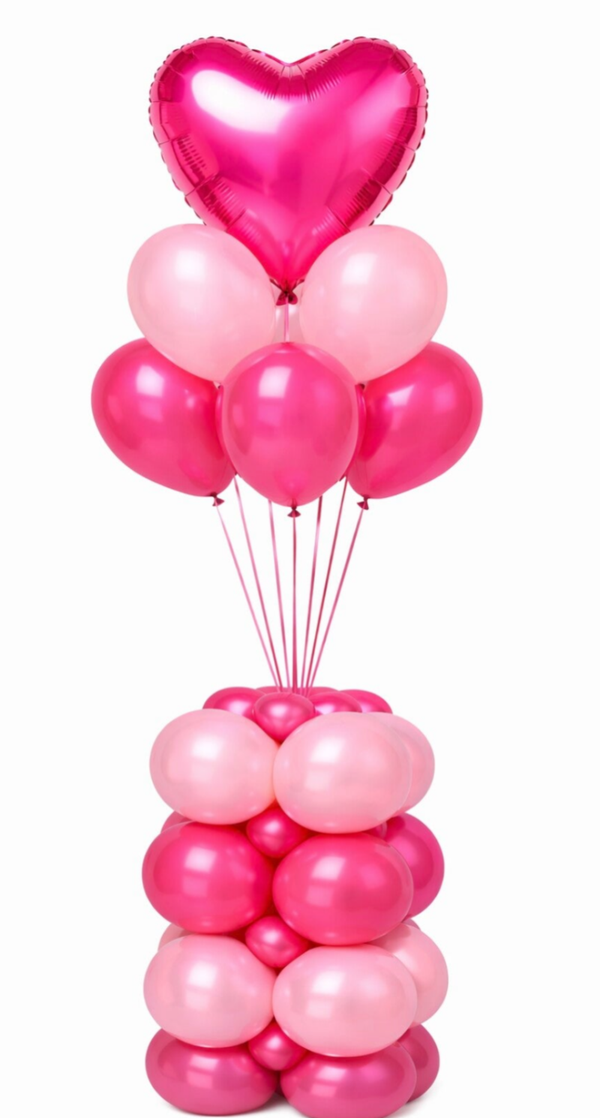 Pilaar met heliumtros